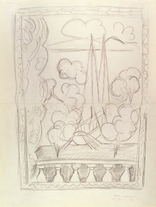 Fönster i Tahiti av Henri Matisse