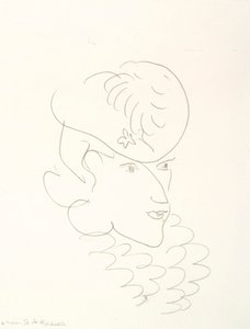 Kvinna med hatt av Henri Matisse