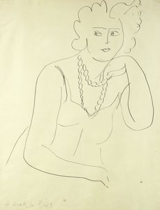 Halsband för kvinna av Henri Matisse