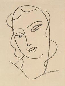 Ung kvinna av Henri Matisse
