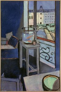 interiör guldfiskskål 1914 (olja på duk)