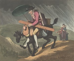 En konstnär som reser i Wales, 10 februari 1799.
