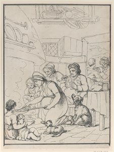 Stugbor, med eldstad, 1799.