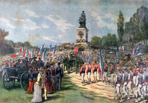 Årsdagen av slaget vid Mars-la-Tour, 16 augusti 1870, 1892 av Henri Meyer