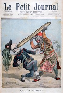 Karikatyr av Francesco Crispi, italiensk politiker, 1896