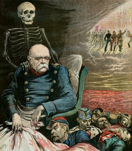 Karikatyrporträtt av Otto von Bismarck