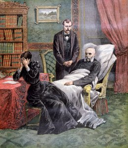 Jules Ferrys död, 1893 av Henri Meyer