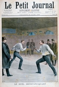 Henry-Picquart-duell, 1898 av Henri Meyer