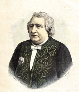 Porträtt av Ernest Renan av Henri Meyer