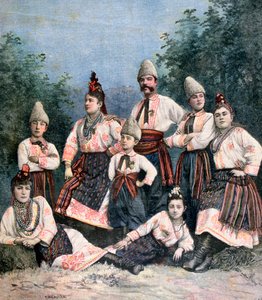 Ryska sångare, 1891 av Henri Meyer