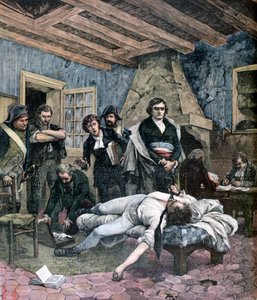 Charles Pichegrus död, 1891 av Henri Meyer