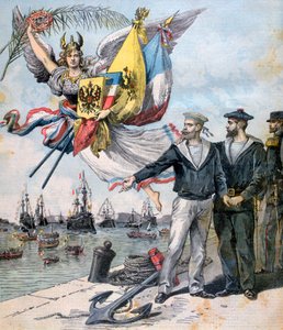 Den fransk-ryska ententen, 1893 av Henri Meyer