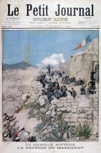 Försvaret av Mazagran, Algeriet, 1896 av Henri Meyer