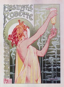 Absinthe Robette affisch, 1896