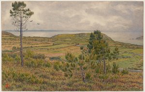 Douarnenez-bukten. Morgat av Henri Rivière