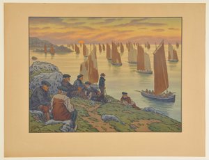 [De gamla] av Henri Rivière