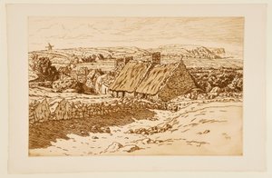 Landskap med kvarn av Henri Rivière