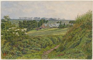 Vår i Lesquiffinec. Morgat av Henri Rivière
