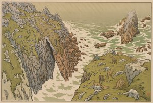 Naturens aspekter: Klippan av Henri Rivière