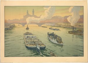 av Trocadero av Henri Rivière