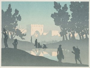 Den vandrande juden: Gamla staden av Henri Rivière