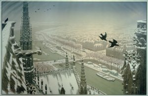 Från tornen i Notre-Dame