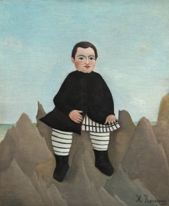 Boy on the Rocks, 18951897. av Henri Rousseau