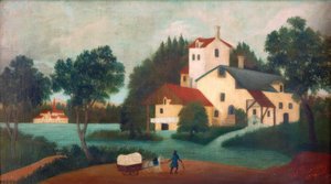 The Hitch framför bruket av Henri Rousseau