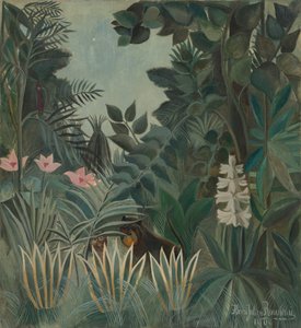 Ekvatorialdjungeln av Henri Rousseau