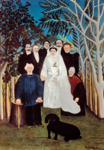 Ett bröllop på landet av Henri Rousseau