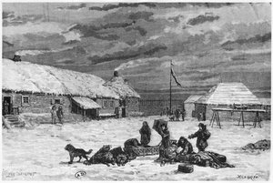 Pälshandel i Alaska, Fort Saint-Michel, 1867