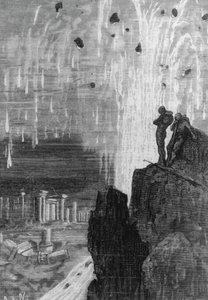 Illustration från "20 000 ligor under havet" av Jules Verne
