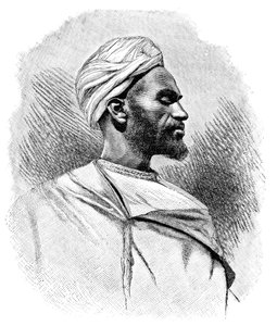 En arabisk kamelförare, Nordafrika, 1895.