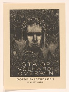 Påskkort från Henri Verstijnen