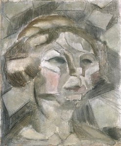 Studie för chefen för Överflöd av Henri Victor Gabriel Le Fauconnier