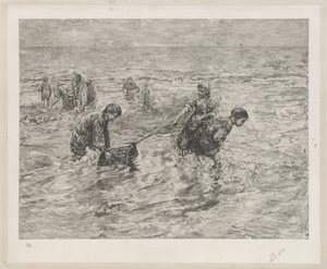 Barn vid havet av Henri Wouters