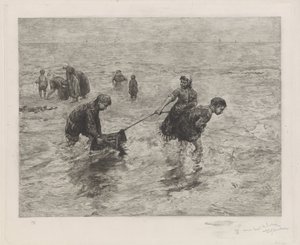 Barn vid havet av Henri Wouters