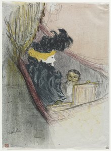 En furstlig idyl, Clara Ward av Henri de Toulouse-Lautrec