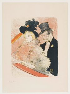 På konserten av Henri de Toulouse-Lautrec