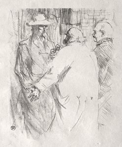 Vid foten av Sinai: Clemenceau till Busk av Henri de Toulouse-Lautrec