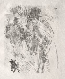Vid foten av Sinai: De polska judarna, Carlsbad av Henri de Toulouse-Lautrec