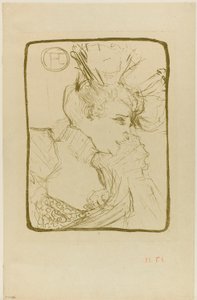 Byst av Mademoiselle Marcelle Lender