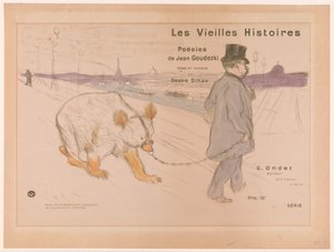 Omslagsdesign för "Les Vieilles Histoires"