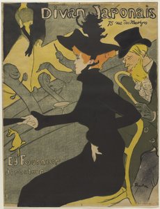 Japansk soffa av Henri de Toulouse Lautrec