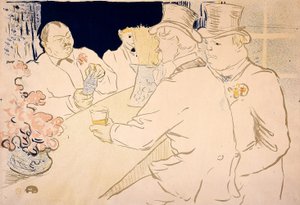 Irish and American Bar, rue Royale – The Chap Book av Henri de Toulouse-Lautrec
