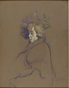 Jane Avril av Henri de Toulouse-Lautrec