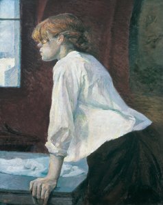 Die Wäscherin von Henri de Toulouse Lautrec