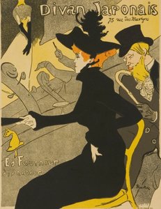 Den japanska divanen av Henri de Toulouse-Lautrec