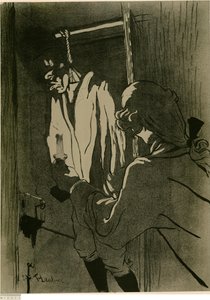 [Den hängde (första tavlan)] av Henri de Toulouse-Lautrec