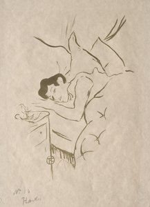 De gamla berättelserna: Din mun av Henri de Toulouse-Lautrec